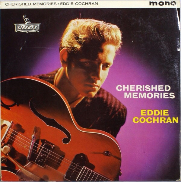 Eddie Cochran Cherished Memories Vinyl LP Album (LP Record) Mono Front Cover