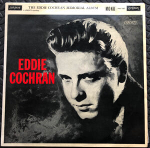 Eddie Cochran The Eddie Cochran Memorial Album Vinyl LP Album (LP Record) Mono Front Cover