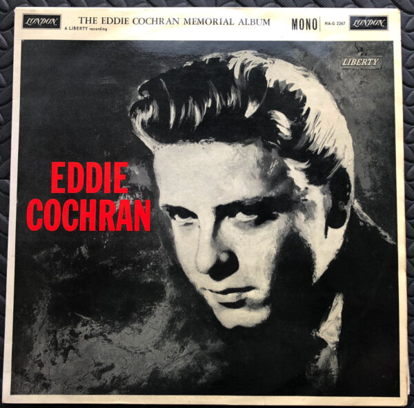 Eddie Cochran The Eddie Cochran Memorial Album Vinyl LP Album (LP Record) Mono Front Cover