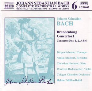 Johann Sebastian Bach - Cologne Chamber Orchestra*