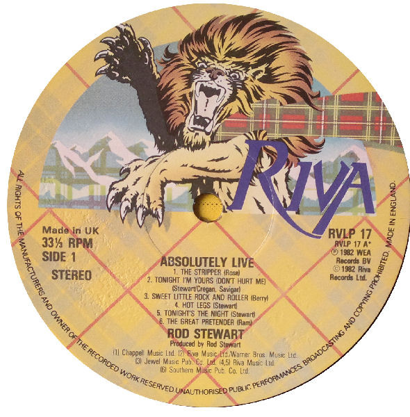 Rod Stewart - Absolutely Live (2xLP, Album, Gat) 7273