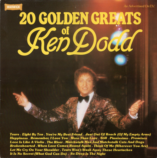 Ken Dodd - 20 Golden Greats Of Ken Dodd (LP, Comp) 11664