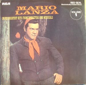 Mario Lanza - In His Greatest Hits From Operettas And Musicals Volume 1 (LP, Comp) 8370