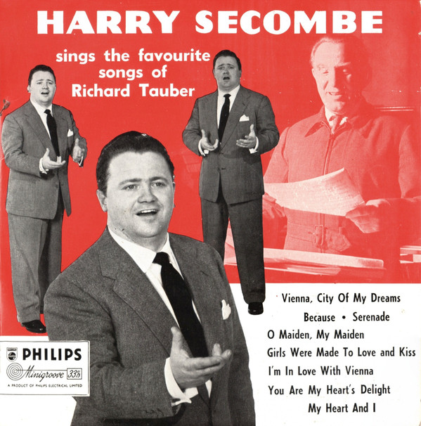 Harry Secombe - Harry Secombe Sings The Favourite Songs Of Richard Tauber (10") 12978