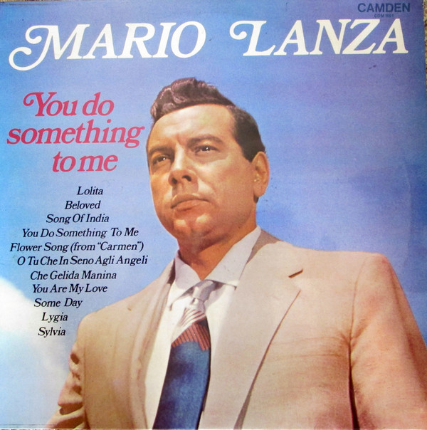 Mario Lanza - You Do Something To Me (LP, Album, Mono, RE) 11350