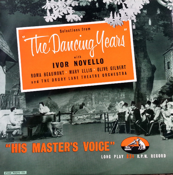 Various - Selections From Ivor Novello's 'The Dancing Years' (10", Album, Mono) 12976