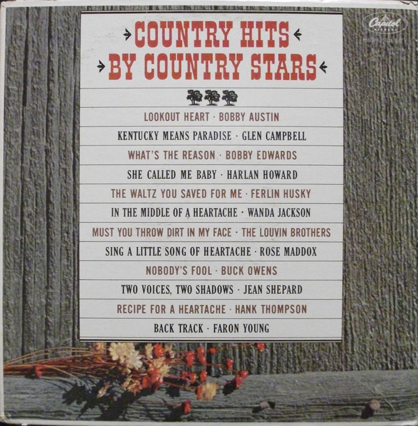 Various - Country Hits By Country Stars (LP, Comp, Mono) 9470