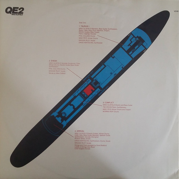 Mike Oldfield - QE2 (LP, Album) 11187