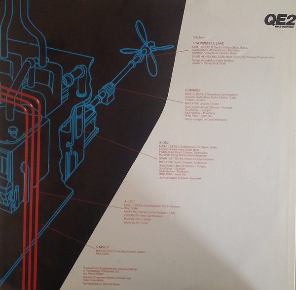 Mike Oldfield - QE2 (LP, Album) 11188