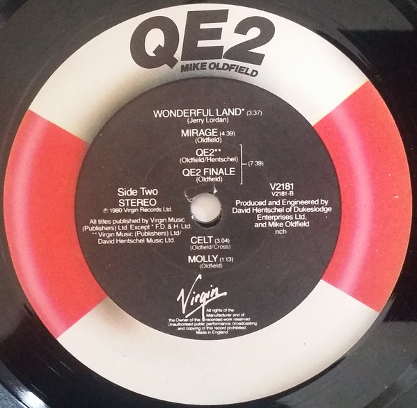 Mike Oldfield - QE2 (LP, Album) 11190