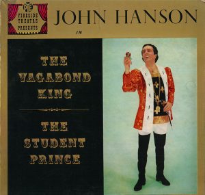 John Hanson (3) With Jane Fyffe - The Vagabond King and The Student Prince (LP, Album) 8614
