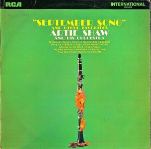 Artie Shaw And His Orchestra - September Song And Other Favourites (LP, Comp) 18216