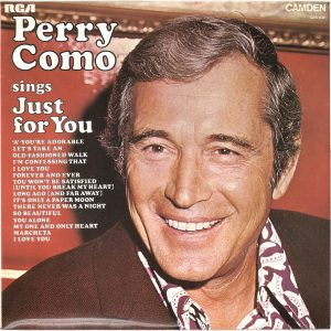 Perry Como - Perry Como Sings Just For You (LP, Album, RE) 15977