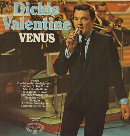 Dickie Valentine - Venus (LP, Comp) 15941