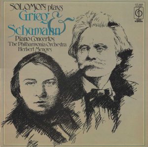 Grieg* / Schumann*, Solomon (6), The Philharmonia Orchestra*, Herbert Menges - Piano Concertos (LP, RE) 15819