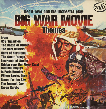 Geoff Love And His Orchestra* - Big War Movie Themes (LP, Album, RE) 15569