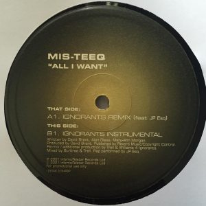 Mis-Teeq - All I Want (Remix) (12"