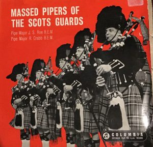 The Regimental Band Of The Scots Guards - Massed Pipers Of The Scots Guards (7", EP) 19822