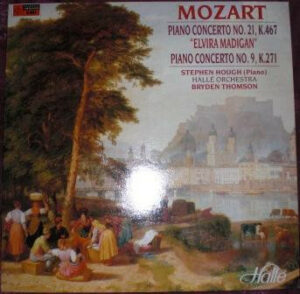 Mozart* / Stephen Hough / Hallé Orchestra / Bryden Thomson - Piano Concerto No. 21, K.467 "Elvira Madigan" / Piano Concerto No. 9, K.271 Vinyl LP (LP Record)