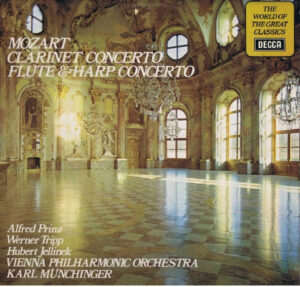Mozart*, Wiener Philharmoniker, Karl Münchinger - Mozart Clarinet Concerto - Flute Harp Concerto Vinyl LP (LP Record)