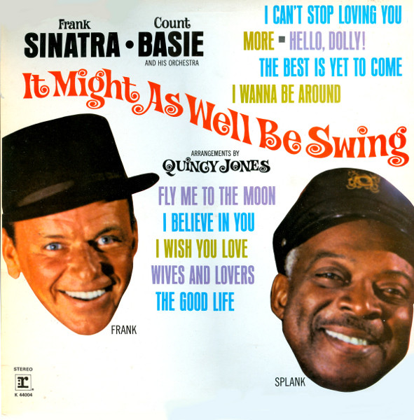 Frank Sinatra and Count Basie Vinyl Record Album Cover