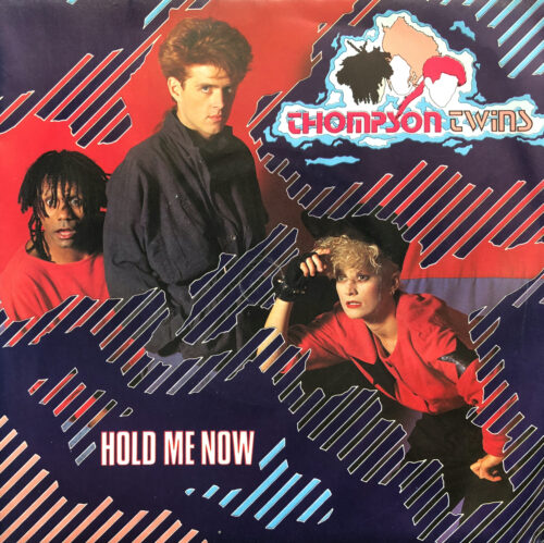 Thompson Twins Hold Me Now 7 Inch Vinyl Record Picture Sleeve 45 RPM