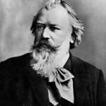 Johannes Brahms Composer Photograph