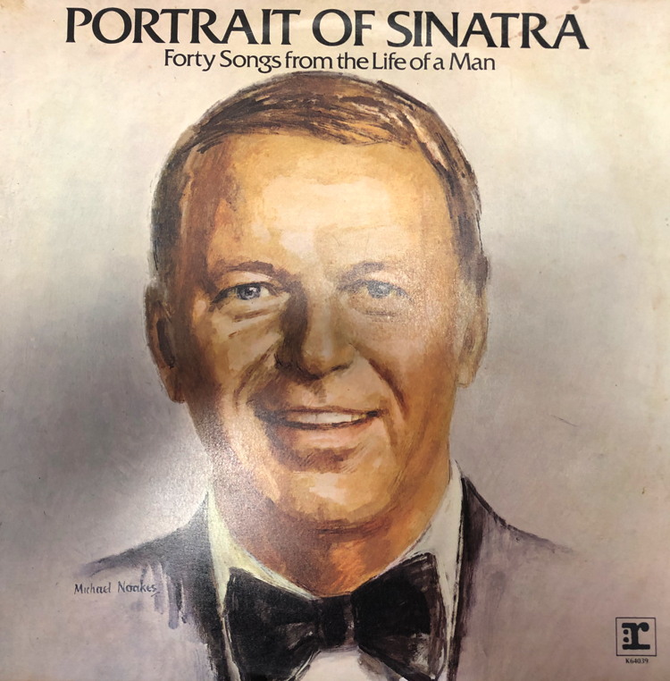 Portrait Of Sinatra LP Vinyl Record Front Cover