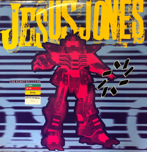 Jesus Jones – The Right Decision Front Cover