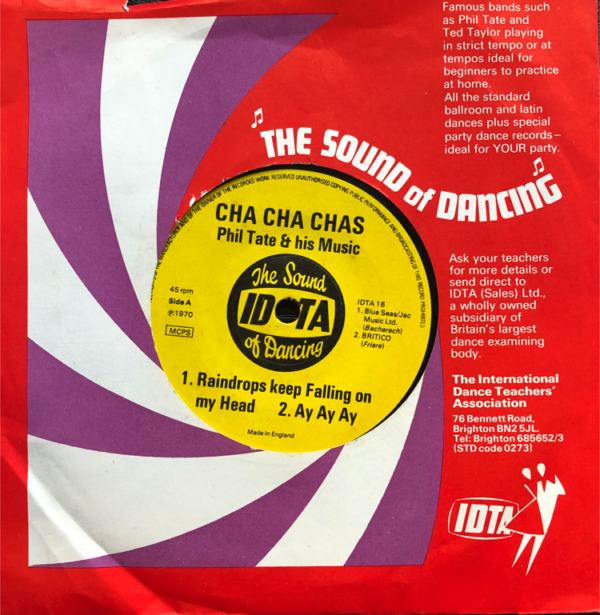 phil tate and his music* cha cha chas / sambas 7 Inch Vinyl Record (7 Inch Single