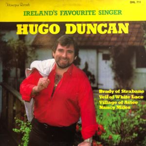 hugo duncan ireland's favourite singer vinyl lp (lp record