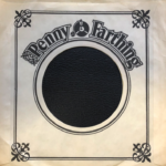 penny farthing white 7 inch record paper sleeve from 1975
