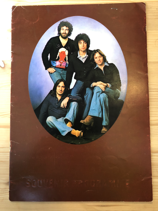 10CC Souvenir 1976 Tour Programme Front Cover