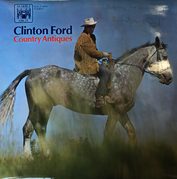 Signed Clinton Ford - Country Antiques Vinyl LP (LP Records) Front Cover