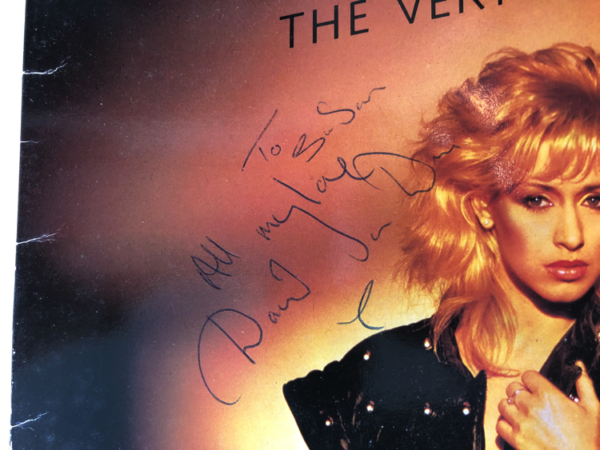 Signed Dollar - The Very Best Of Dollar Vinyl LP (LP Record, Compilation) Close Up Of Signature