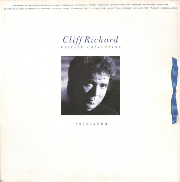 Cliff Richard Private Collection (1979 – 1988) Vinyl LP (2xLP Record, Compilation) Front Cover