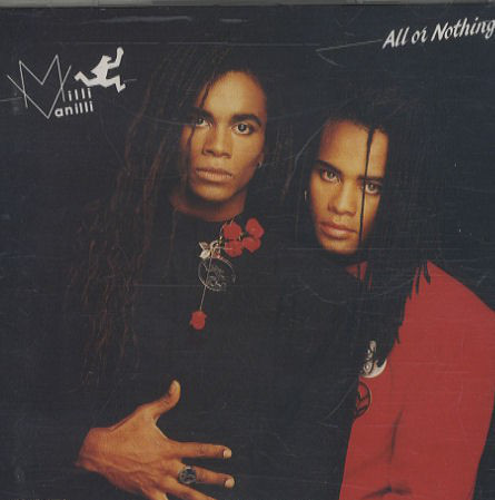 Milli Vanilli All Or Nothing Vinyl LP (LP Record, Album) Front Cover Of Record