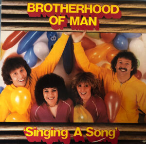 Brotherhood of Man "Singing a Song" Vintage Vinyl Record Cover For Sale Front Cover