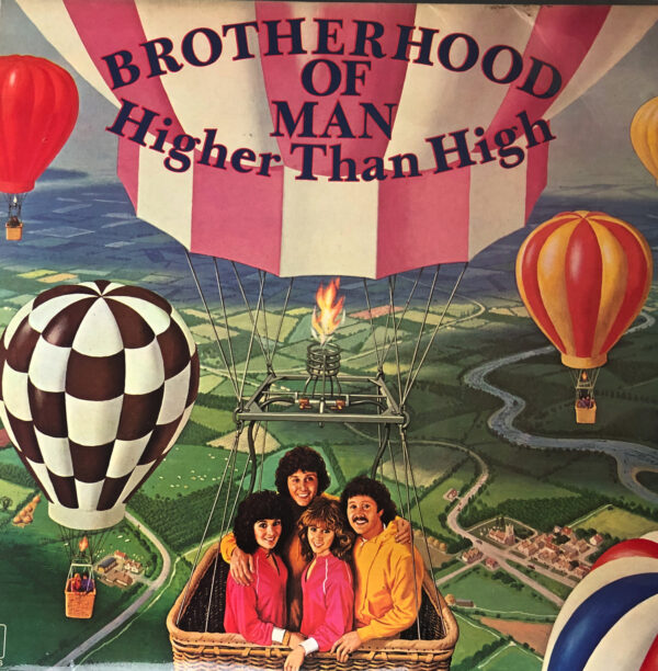 Brotherhood of Man Higher Than High Vintage Vinyl Record Cover Front