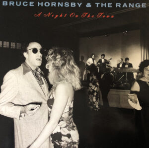 Bruce Hornsby & The Range A Night On The Town Vintage Vinyl Record Cover Front