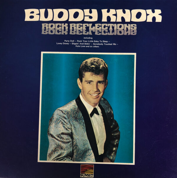 Buddy Knox Rock Reflections Vintage Vinyl Record Cover Front