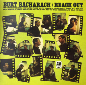 Burt Bacharach Reach Out Vinyl Record Cover Front