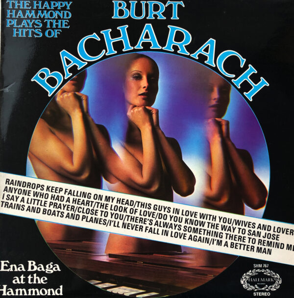 burt bacharach the happy hammond vintage vinyl record cover for sale front