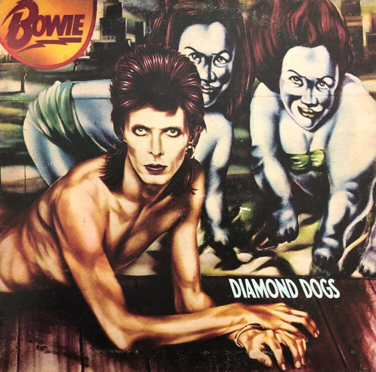 David Bowie Diamond Dogs Album Cover Front
