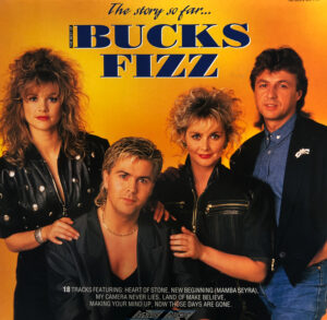 The Best Of Bucks Fizz The Story So Far Vintage Vinyl Record Cover Front