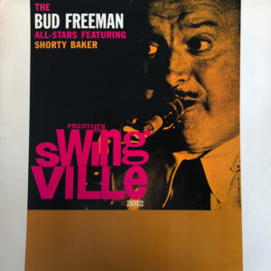 The Bud Freeman All-Stars Featuring Shorty Baker Vintage Vinyl Record Cover For Sale Front