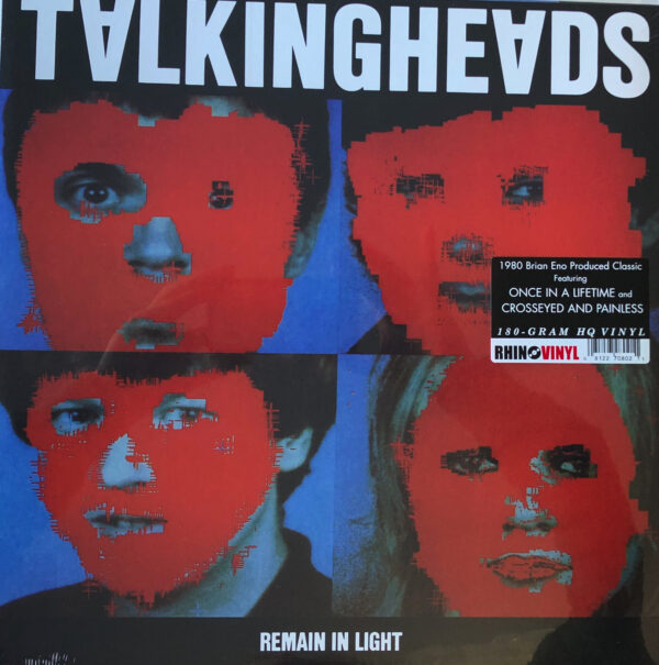 Talking Heads Remain In Light Brand New Vinyl LP Front Cover