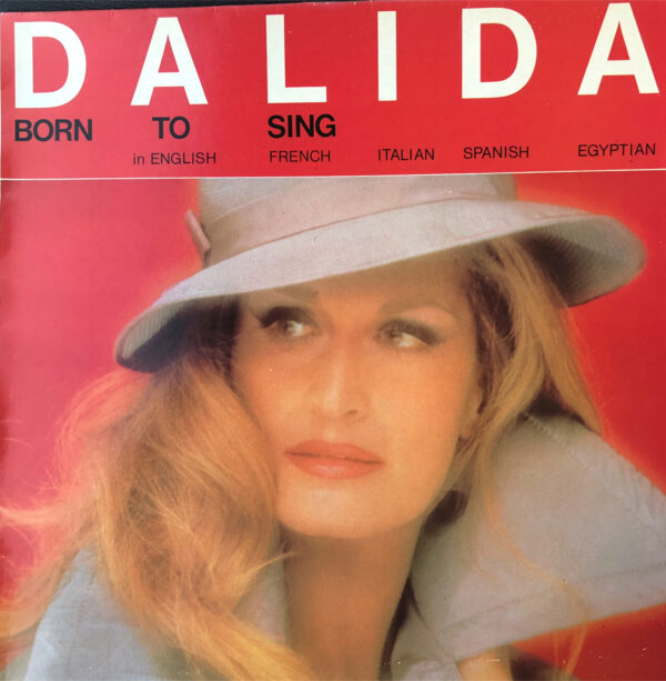 Dalida Born To Sing Vintage Record Cover For Sale Front