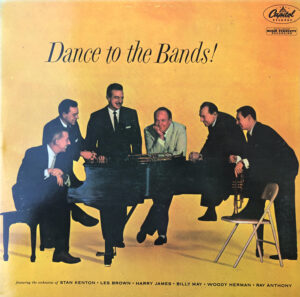 Dance To The Bands! Gatefold Vintage Record Cover For Sale Front