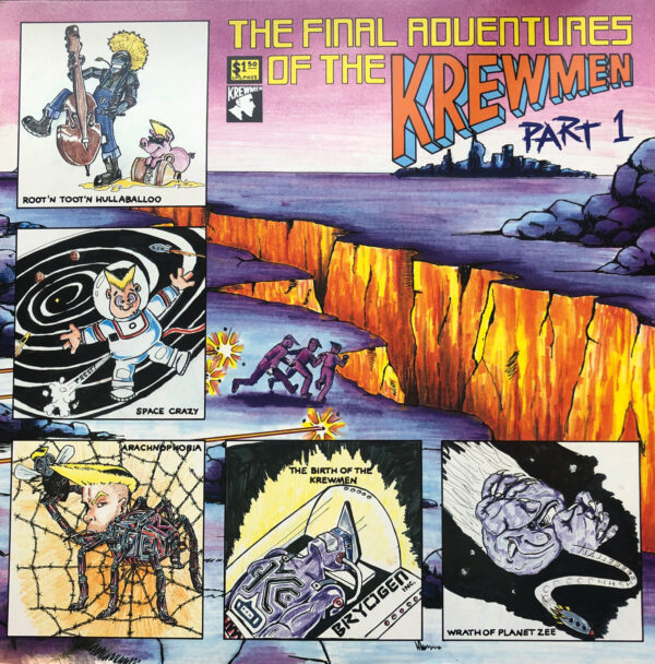 The Krewmen The Final Adventures Of The Krewmen (Part 1) Vinyl LP (LP Record, Album) Front Cover